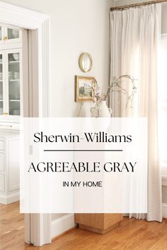 sheryln williams's ageeable gray in my home