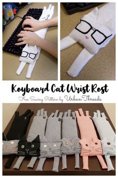 the keyboard cat west rest is made out of paper