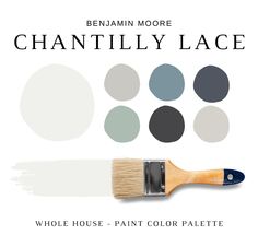 This is a *digital download* PDF that contains 37 pages total of information to assist you with quick and easy color selections in your home. The PDF contains EVERYTHING you need to KNOW about Benjamin Moore CHANTILLY LACE! It includes a list of complementary Benjamin Moore Paint Colors that can be used to pair with BM CHANTILLY LACE. This is a PREPACKAGED Color Palette Selection Listing that includes the Benjamin Moore CHANTILLY LACE color recommendations for walls, ceilings, trims, moldings, d Sherwin Williams Grey, Paint Sheen Guide, Paint Pallette, Material Color Palette, Sherwin Williams Alabaster, Sherwin Williams Color Palette, Sherwin Williams White, Balanced Beige, Shoji White