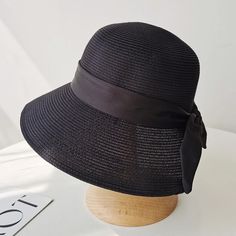 Sun Hat, Straw Hat, Floppy Hat, Fashion Hat, Summer Hat, Beach Hat, Bucket Hat, Japanese Style Hat, UV Protection Hat, Wide Brim Hat - Etsy Elegant Short Brim Hat With Uv Protection, Elegant Brimmed Hat With Uv Protection, Lightweight Solid Color Brimmed Panama Hat, Elegant Solid Color Sun Hat For Vacation, Casual Solid Wide Brim Straw Hat, Casual Solid Color Wide Brim Straw Hat, Short Brim Sun Hat For Beach Season, Black Bucket Sun Hat For Beach Season, Lightweight Short Brim Sun Hat For Kentucky Derby