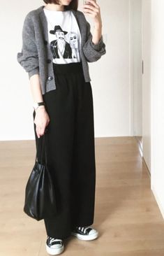 Japanese Outfits Casual, Japan Fashion Casual, Japanese Minimalist Fashion, Japanese Fashion Women, Japan Outfits, Minimalist Moda, 일본 패션, Modest Fashion Hijab, Japanese Street Fashion