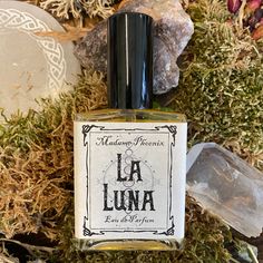 This lunar perfume is a heady blend of moon influenced oils and scents that resonate with the moon's  energy.  Wear this to tap into that lunar energy, to connect with the moon as she flows through her phases, prepare for a moon ritual or simply to envelope yourself in her mysterious energy.  a complex blend with notes of deep woods, white sandalwood, white musk, night blooming flowers and silvery fields under moonlight.  2oz glass bottle Vegan. Etsy requires all sellers to note that no product sold via their web platform promises "phenomena or outcome attributed to a listing." As such, while all Madame Phoenix products are made from time honoured traditional natural ingredients long used for the magical purposes listed, we can in no way guarantee or assure a specific outcome. Thank you! O Energy Notes, Moon Perfume, Lunar Energy, Night Blooming Flowers, Magical Moon, Border Guard, Moon Ritual, Blooming Flowers, Make And Sell