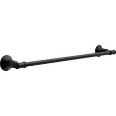 an image of a black towel bar