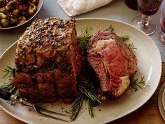 a steak and some vegetables on a plate