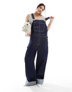 Jumpsuits & Rompers by ASOS DESIGN Co-ordinating made easy Classic overalls design Adjustable buckle straps Buttoned sides Functional pockets Relaxed fit Overalls Design, Workwear Overalls, Style Bleu, Denim Workwear, Fashion Catalogue, Brand Image, Brunch Outfit, Maxi Dress Trend, Petite Maternity