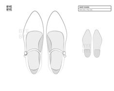 MARY CHAINS Shoes Fashion Design Flat sketches to download | Etsy Dress Flats Sketch, Skirt Flats Sketch, Shoe Flat Sketch, Bag Flat Sketch, Shoe Study, Heels Technical Drawing, Sketch Shoes, Shoes Vector