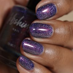 KBShimmer - Nail Polish - Wrap It Up-Beyond Polish Party Platter, Pretty Nail Polish, Cheese Tasting, Purple Tones, July Nails, Party Platters, Deep Indigo, Shades Of Gold, Purple Nails