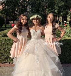 Quinceanera Court Dresses, Quinceanera Damas, Dama Dresses For Quince, Quinceanera Poses, Quinceanera Court, Quinceñera Ideas