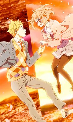 Hey! Listen! | Anime romance, Anime, Kyoukai no kanata