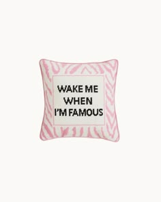 Room Decor Products, Dorm Living Room Decor, Girl Boss Office, Pink Throw Pillow, Pillows Throw, Room Girl, White Room Decor