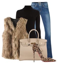 Fur Vest Outfits, Vest Outfit, Heels Outfits, Weekend Wear, Fur Vest, Bohemian Clothes, Outfit Idea, Fall Winter Outfits