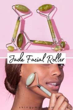 This face roller helps reduce puffiness and boost your skin's radiance. Shop now! Jade Facial Roller, Skin Radiance