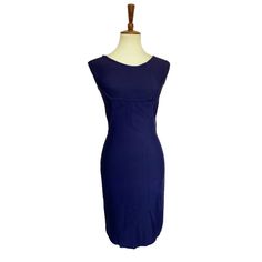 Herve Leger Paris Navy Blue Bandage Dress Size Medium Excellent Condition Blue Bandage Dress, Herve Leger, Bandage Dress, Dresser, Color Blue, Navy Blue, Size Medium, Paris, Womens Dresses