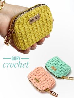 Coin Purse Crochet Pattern, Crochet Wallet, Crochet Coin Purse, Crochet Pouch, Crochet Hexagon, Crochet Handbags Patterns, Crochet Purse Patterns, Crochet Bags Purses