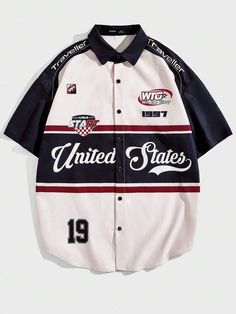 Baseball Jersey Outfit, Apparel Design Inspiration, Letter Shirt, Jersey Outfit, Looks Street Style, Men Shirts, Baseball Shirt, Swaggy Outfits, Men Tops