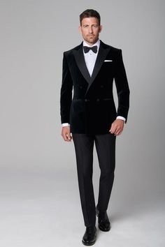 John Halls, Velvet Blazer Outfit, Black Velvet Suit, Men Tuxedo, Velvet Dinner Jacket, People Cutout, Classic Tuxedo