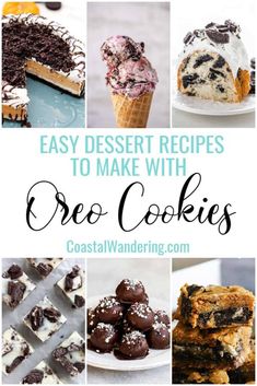 easy desserts to make with oreo cookies