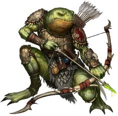 an image of a character from the video game teenage mutant ninja turtle with bow and arrow