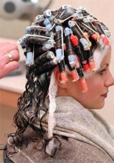 Long Hair Perm, Spiral Perm, Perm Hair, Perm Rods, Pin Curls, Roller Set, Permed Hairstyles