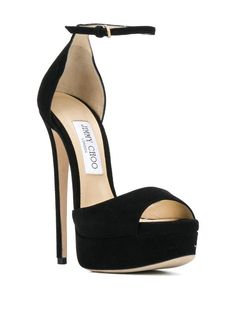 Jimmy Choo Max 150Mm Platform Sandals | Farfetch.com Kasut Tumit Tinggi, Hak Tinggi, Louis Vuitton Shoes Heels, Black Shoes Heels, Baddie Tips, Jimmy Choo Heels, Heels Classy, Platform High Heels, Louis Vuitton Shoes