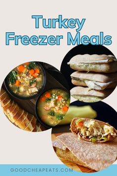 Got leftover turkey from Thanksgiving or Christmas? Turn it into delicious freezer meals that you can enjoy for weeks to come. You can save money and avoid waste when you prep these turkey freezer meals. Grab the recipes and start a freezer meal prep session soon! Leftover Thanksgiving, Budget Freezer Meals