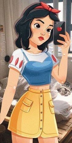 Cartoon Girl, Wallpaper Free, Cell Phone, Iphone, Disney