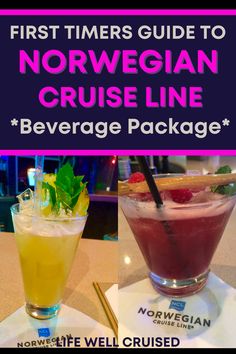 the first timers guide to norwegian cruise line beverage package