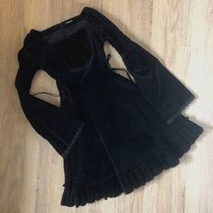 Goth Hippie, Black Clothing, Little Outfits, Dream Clothes, Lolita Fashion