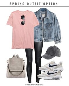 Women Spring Outfits 2023 Casual, Necessity Shoes, Spring Athleisure Outfits 2023, Casual Street Style 2023, Weekend Outfits For Women, Skirt Outfit Spring, Outfit Ideas Skirt, Outfit Ideas Black Women, Comfy Outfit Ideas