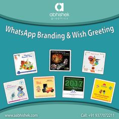 whatsapp branding and wish greetings are available for everyone to see on their website