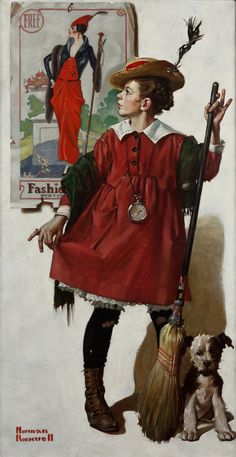 Norman Rockwell Arte Inspo, Photo Images, Mail Art, American Artists