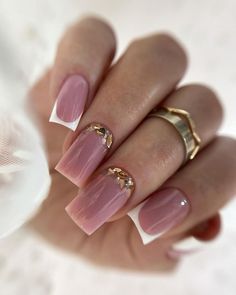 Nails Polygel, Nail Options, Classic Nail, Nails With Glitter, Stunning Nail Designs, Wow Nails, Gelish Nails, Classy Acrylic Nails, Almond Acrylic Nails