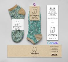 "Why this listing amongst others? These templates are crafted and created to simplified the editing experience of Socks business owners! Ready Made template Designs that are Editable at Canva. You can personalize it with your own logo and brand name. From Wrap Labels to Fold over label. Template Listing that is worth every penny specially if you're starting to build your Sock Business! *See Listing to see measurement in folding the wrap labels :) Technically What will you get: 1 PDF Canva Link access of the following templates:  9\" x 2\" inches wrap label  6.125\" x 2\" inches fold over label  10\" x 3.5\" inches wrap label  9\" x 3\" inches fold over label with Canva Frame Template Link for 8.5x11 paper size. Super Helpful to print the label in actual size! (See listing how it works!)  9 Sock Packaging Ideas, Packaging Socks Ideas, Sock Packaging Design, Socks Logo Design Ideas, Sock Design Template, Socks Packaging Ideas, Socks Label Design, Socks Box Design, Sock Branding