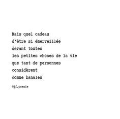 the words are written in black and white on a sheet of paper that says, mais quelcadeu devent si enerveille devant toutes