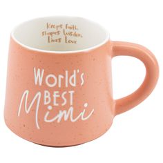 PRICES MAY VARY. 【Buy It at Ease】If you have any questions, don’t worry, feel free to contact us, we will respond within 24 hours! Worlds Best Mom Mug, Gifts For Mimi, Mimi Gifts, Mimi Birthday, Mimi Gift, Birthday Gifts For Grandma, Grandma Birthday, New Grandma, Ceramic Tea Cup