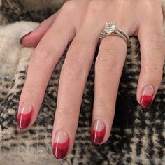 Short Red Nails, Nail Designs For Short Nails, Designs For Short Nails, Silver Nail Art, Red Nail Designs, Short Nail, White Nail, Nail Length, Short Nail Designs