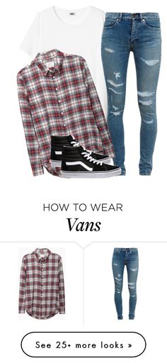 "Untitled #2051" by dreakagotswagg on Polyvore featuring Yves Saint Laurent, Band of Outsiders and Vans Vans Fashion Outfits, College Outfits Plus Size, College Outfits Preppy, How To Wear Vans, College Outfits Women, College Outfits Spring, Travel Fashion Girl, Vans Style