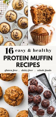 16 easy and healthy protein muffin recipes