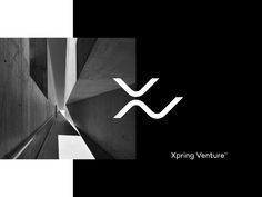 a black and white photo with the words xyring venture