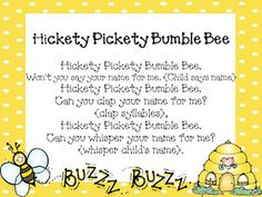 a yellow and white polka doted sign with the words,'hockey bumble bee '