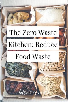 the zero waste kitchen reduce food waste