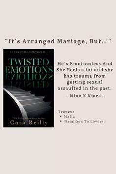 Story Recommendation, Nino Falcone, Kiara Falcone, Twisted Emotions, Camorra Chronicles, Romance Books Worth Reading, Romance Series Books