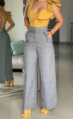 Work Outfits Frauen, Cute Work Outfits, Elegante Casual, Work Outfits Women, Fashion Mode, Business Outfits, Moda Fashion, Fashion Pants, Chic Outfits