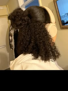 Curly hair style inspo | 4a/3c Natural Hairstyles No Weave, Hairstyles No Weave, Natural Baddie, Coily Hairstyles, Hair Vision Board, 3c 4a Hair, 3c Natural Hair, 4a Hair, Curly Hair Style