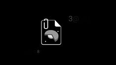 an image of a black and white photo with the number 3 on it's side