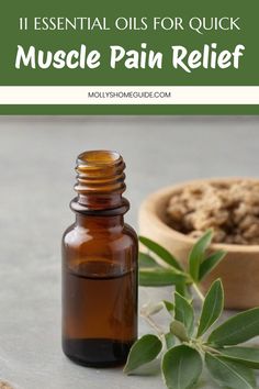 Discover the power of essential oils for muscle pain relief with these DIY massage oil and muscle rub recipes. Combat inflammation and soothe sore muscles naturally by using the best essential oils for relieving muscle soreness. Try out different essential oil blends to create your own pain-relieving concoctions at home. Say goodbye to discomfort with these effective and easy-to-make essential oil remedies for sore muscles. Herbal Muscle Rub, Diy Massage Oil Recipes Sore Muscles, Sore Body Remedies, Essential Oils For Muscle Spasms, Muscle Aches Remedies, Strained Muscle Relief, Essential Oils Muscle Relaxer, Essential Oils For Muscle Pain, Remedies For Sore Muscles