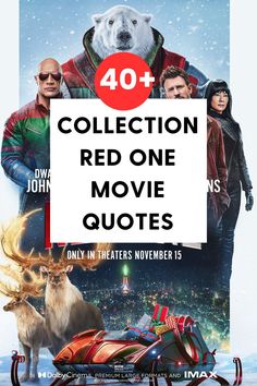 Red One Movie Quotes #RedOneMovie #MovieQuotes #Quotes #Movies Movie Quotes, Film, Quotes