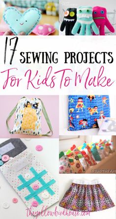 sewing projects for kids to make