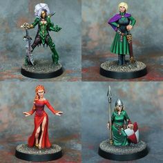 Miniature Inspiration, Model Painting, Fantasy Figures, Dnd Miniatures, Cave Decor