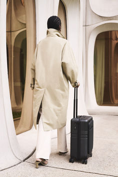 Our iconic suitcases aren't just accessories – they're powerful statements of individuality and style. Discover the Front Pocket Midnight Black suitcase on NORTVI.com. #NORTVI #NORTVIcabin #Cabin #Carryon #Travel #TravelCompanion #Luggage #Suitcase #Design #Koffer #Handbagage #Bagage #Brussels #ConstantinBrodzki #Architecture Powerful Statements, Suitcases